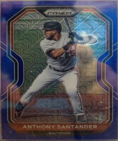 Anthony Santander [Blue Mojo Prizm] #132
