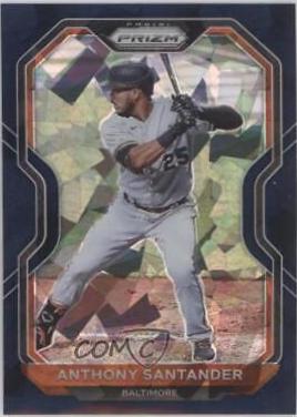 Anthony Santander [Navy Blue Cracked Ice Prizm] #132