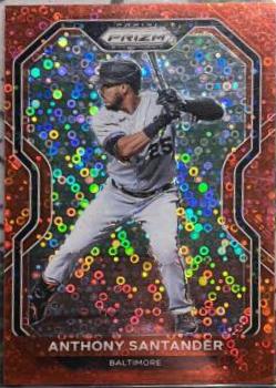 Anthony Santander [Red Donut Circles Prizm] #132