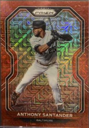Anthony Santander [Red Mojo Prizm] #132