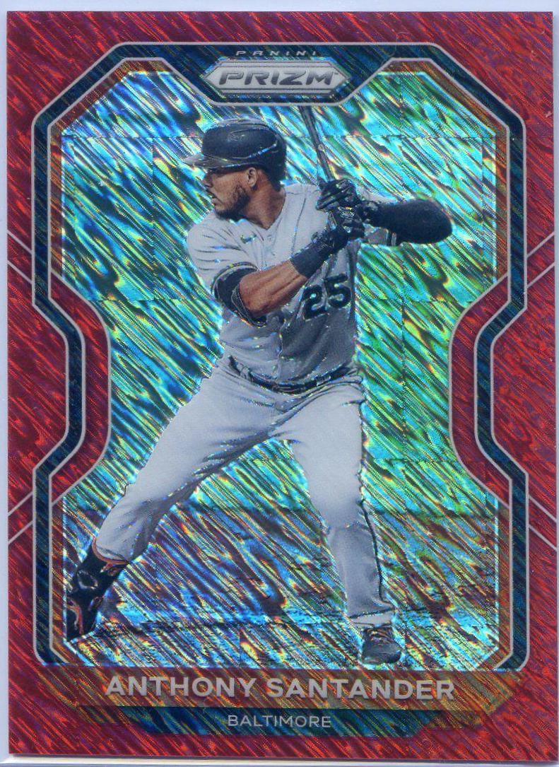 Anthony Santander [Red Shimmer Prizm] #132