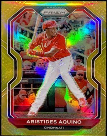 Aristides Aquino [Gold Prizm] #208