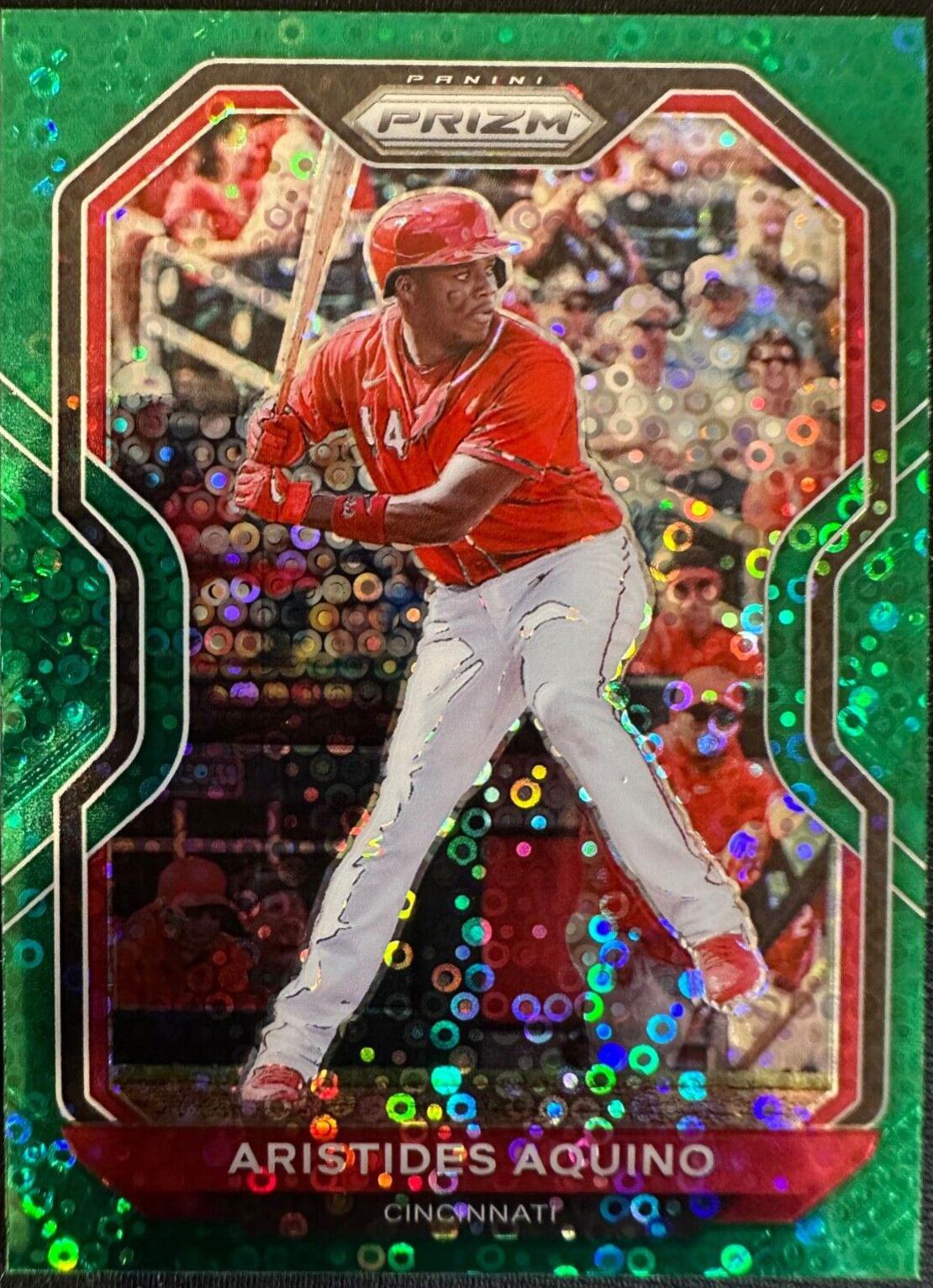 Aristides Aquino [Green Donut Circles Prizm] #208