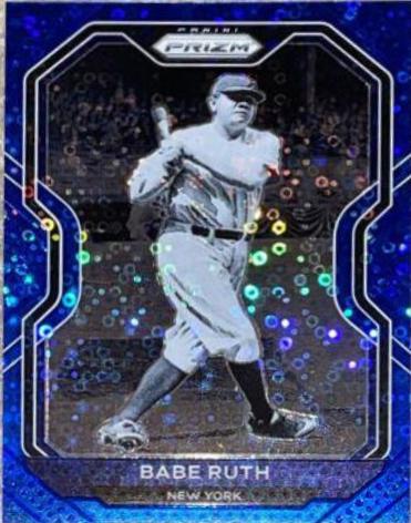 Babe Ruth [Blue Donut Circles Prizm] #182