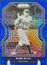 Babe Ruth [Blue Mojo Prizm] #182