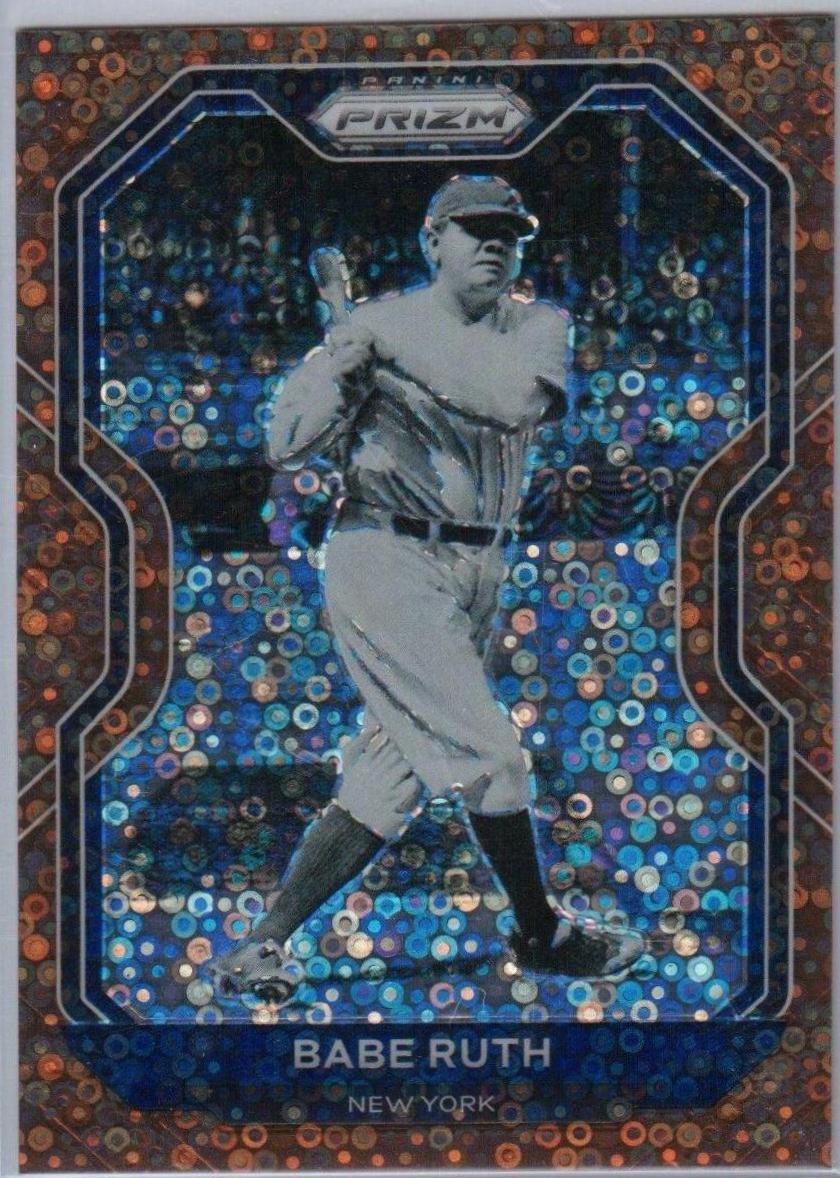 Babe Ruth [Bronze Donut Circles Prizm] #182
