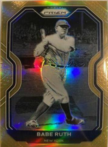Babe Ruth [Gold Prizm] #182