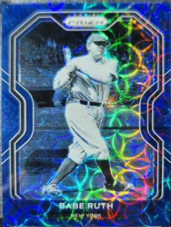 Babe Ruth [Navy Blue Kaleidoscope Prizm] #182