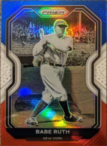 Babe Ruth [Red, White, and Blue Prizm] #182