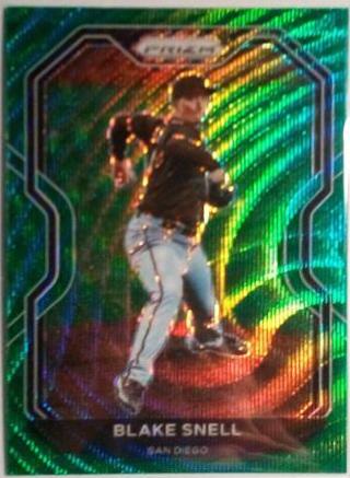 Blake Snell [Green Wave Prizm] #37