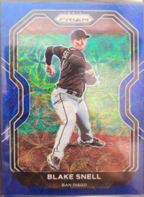 Blake Snell [Navy Blue Kaleidoscope Prizm] #37
