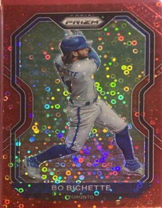 Bo Bichette [Red Donut Circles Prizm] #158
