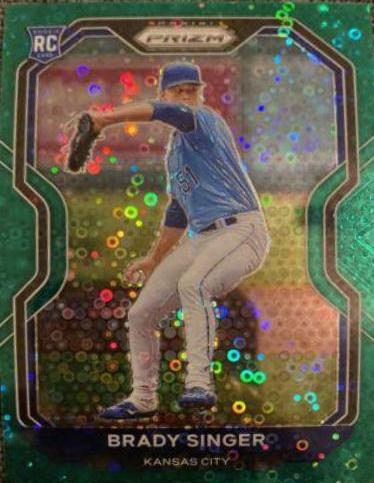 Brady Singer [Green Donut Circles Prizm] #114