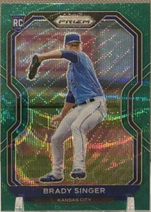 Brady Singer [Green Wave Prizm] #114