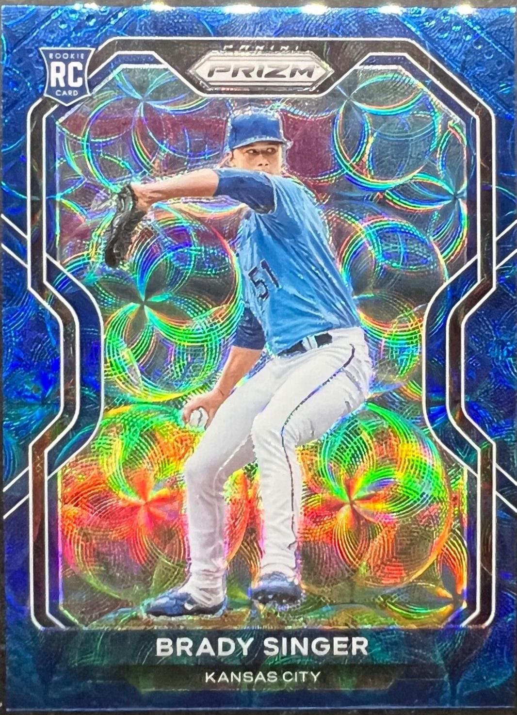 Brady Singer [Navy Blue Kaleidoscope Prizm] #114