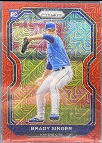 Brady Singer [Red Mojo Prizm] #114