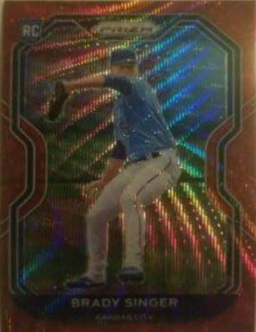 Brady Singer [Red Wave Prizm] #114