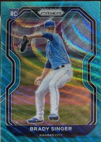 Brady Singer [Teal Wave Prizm] #114