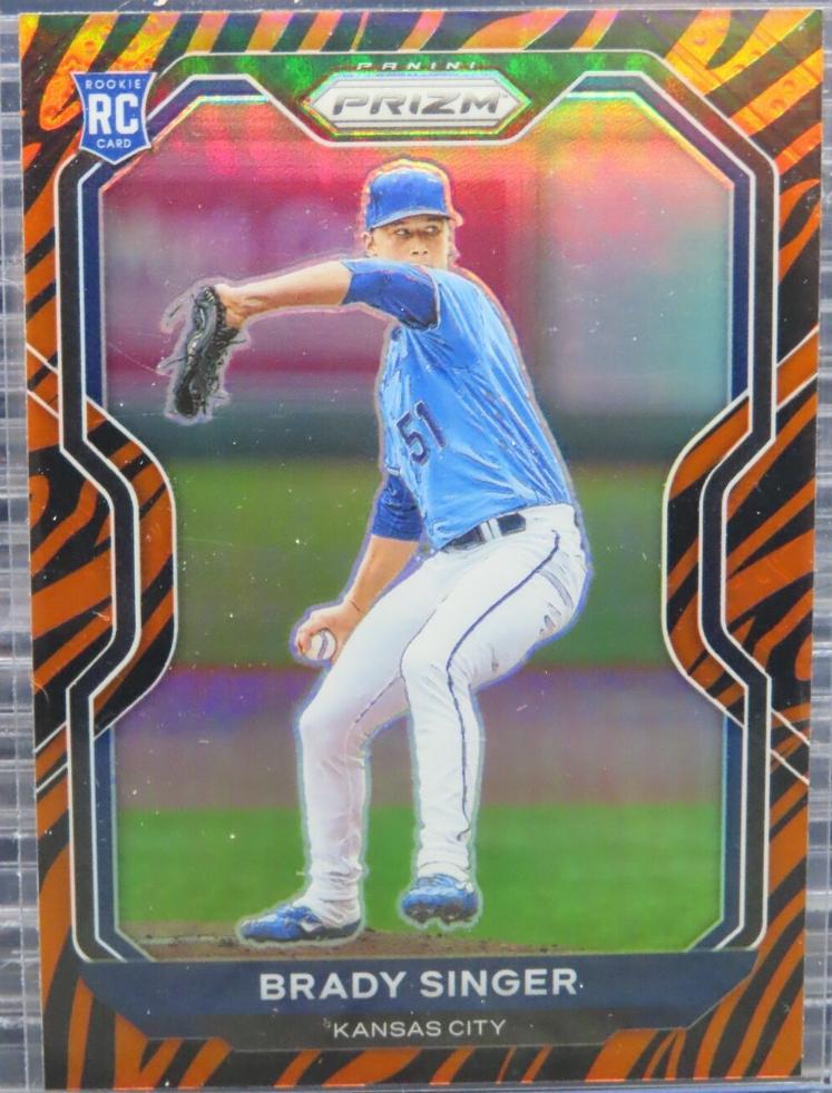 Brady Singer [Tiger Stripes Prizm] #114