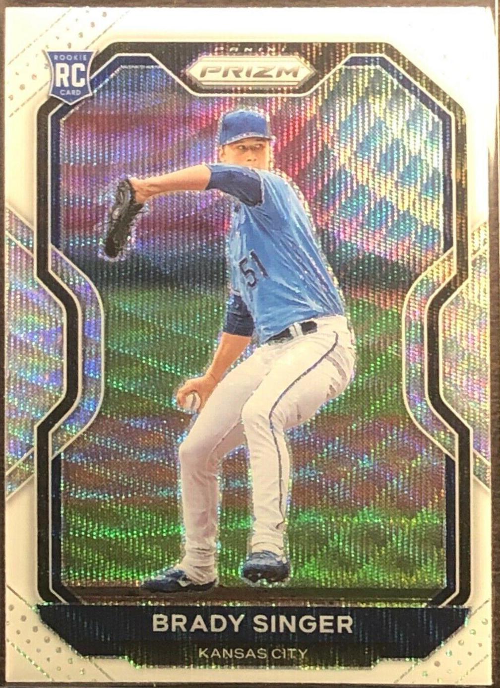 Brady Singer [White Wave Prizm] #114