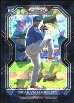 Brailyn Marquez [Navy Blue Cracked Ice Prizm] #12