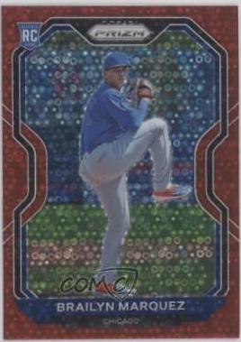 Brailyn Marquez [Red Donut Circles Prizm] #12