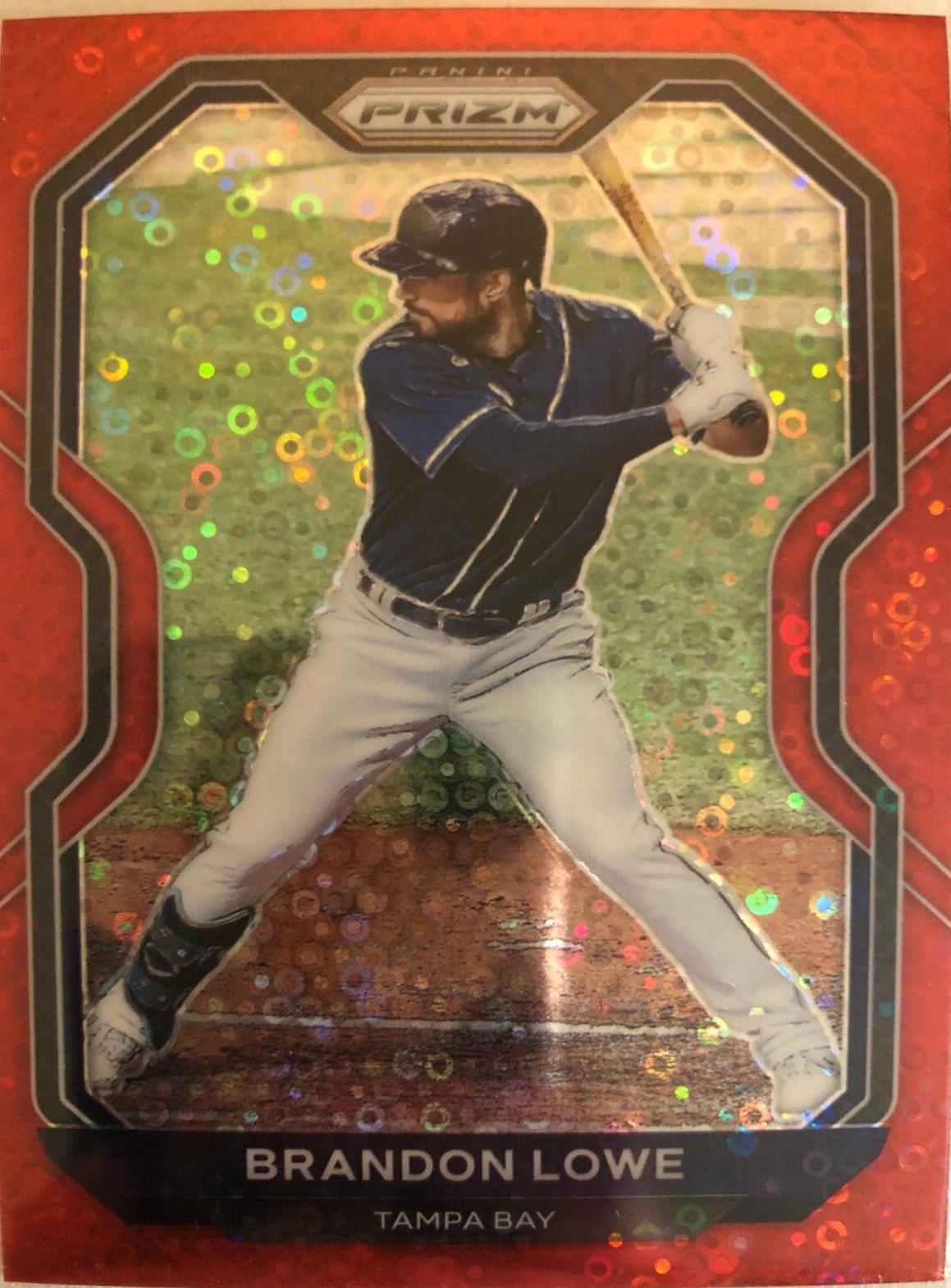Brandon Lowe [Red Donut Circles Prizm] #192