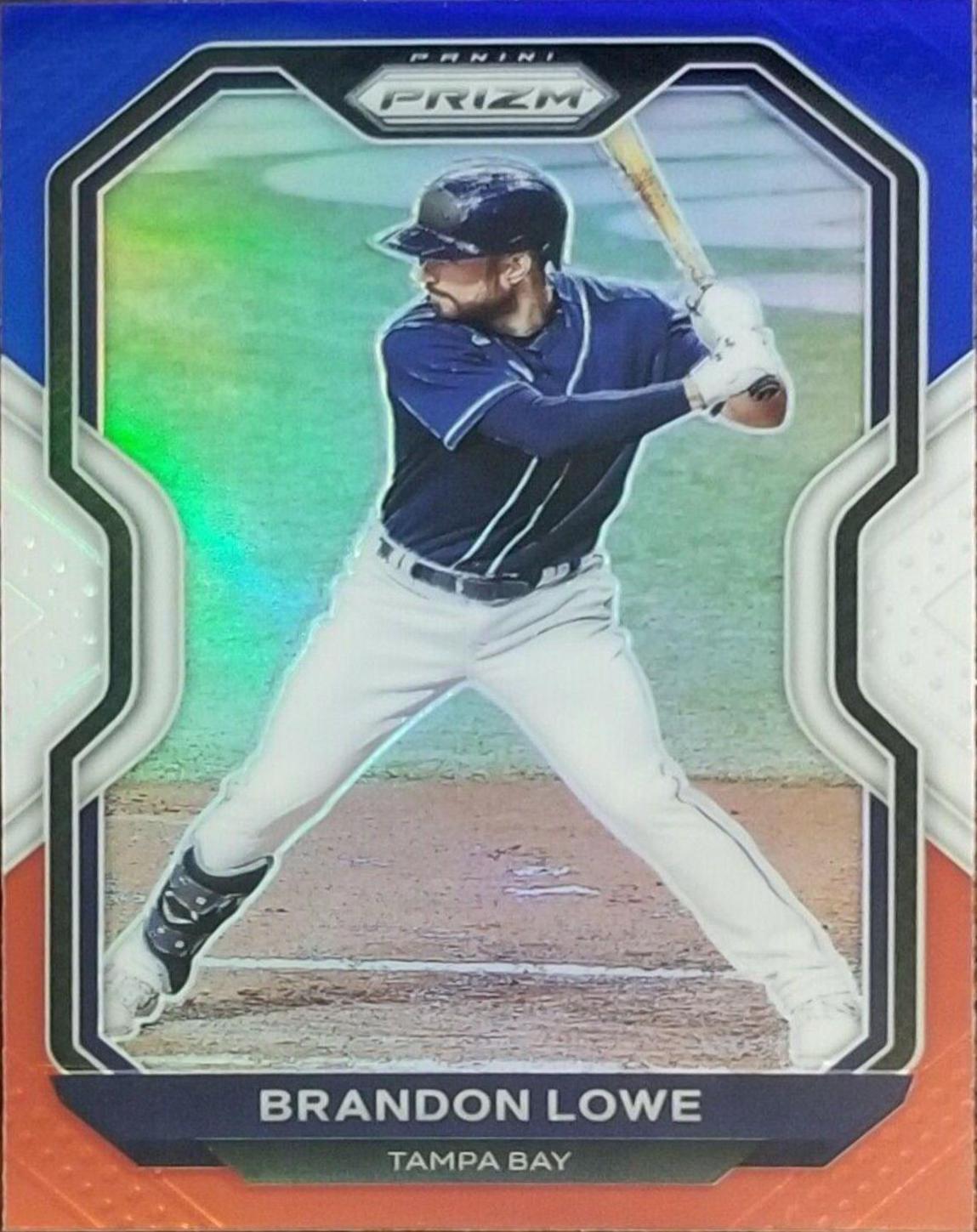 Brandon Lowe [Red, White, and Blue Prizm] #192