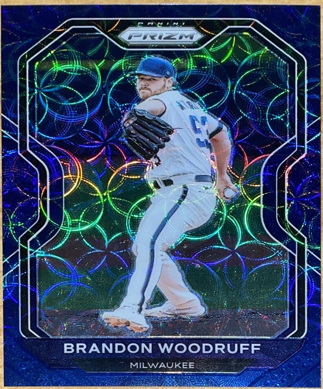 Brandon Woodruff [Navy Blue Kaleidoscope Prizm] #18
