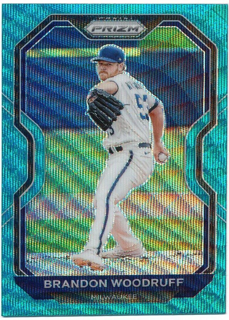 Brandon Woodruff [Teal Wave Prizm] #18