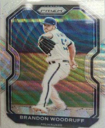 Brandon Woodruff [White Wave Prizm] #18