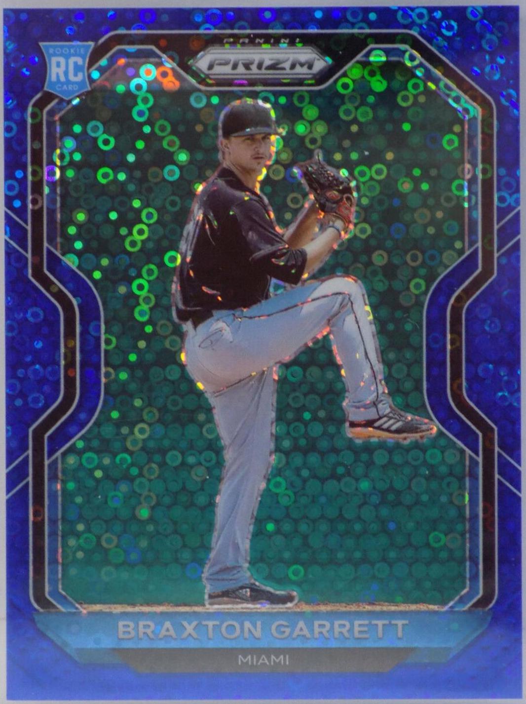 Braxton Garrett [Blue Donut Circles Prizm] #121