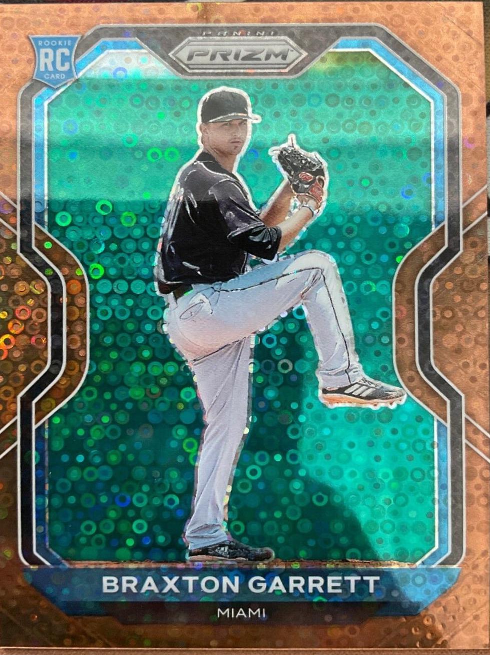 Braxton Garrett [Bronze Donut Circles Prizm] #121