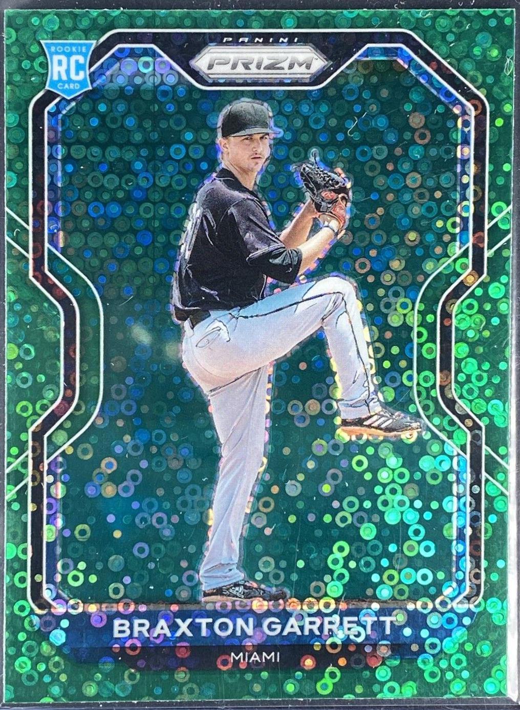 Braxton Garrett [Green Donut Circles Prizm] #121