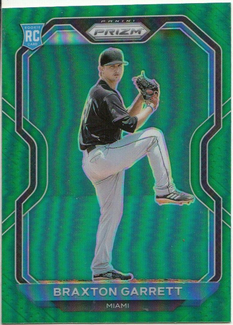 Braxton Garrett [Green Prizm] #121