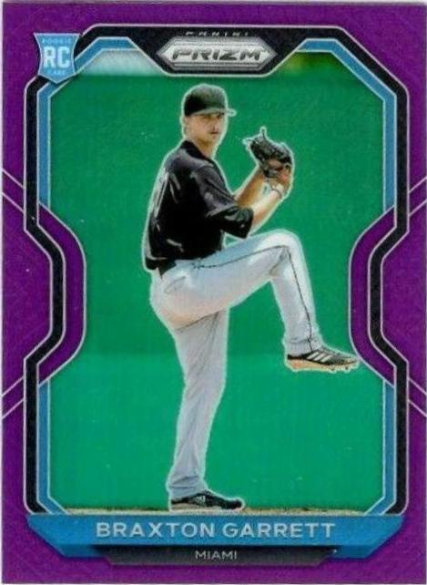 Braxton Garrett [Purple Prizm] #121