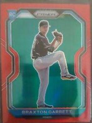 Braxton Garrett [Red Prizm] #121