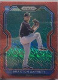 Braxton Garrett [Red Shimmer Prizm] #121