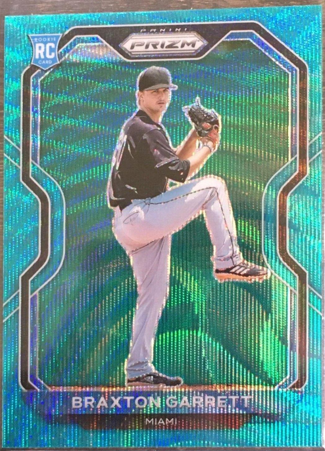 Braxton Garrett [Teal Wave Prizm] #121