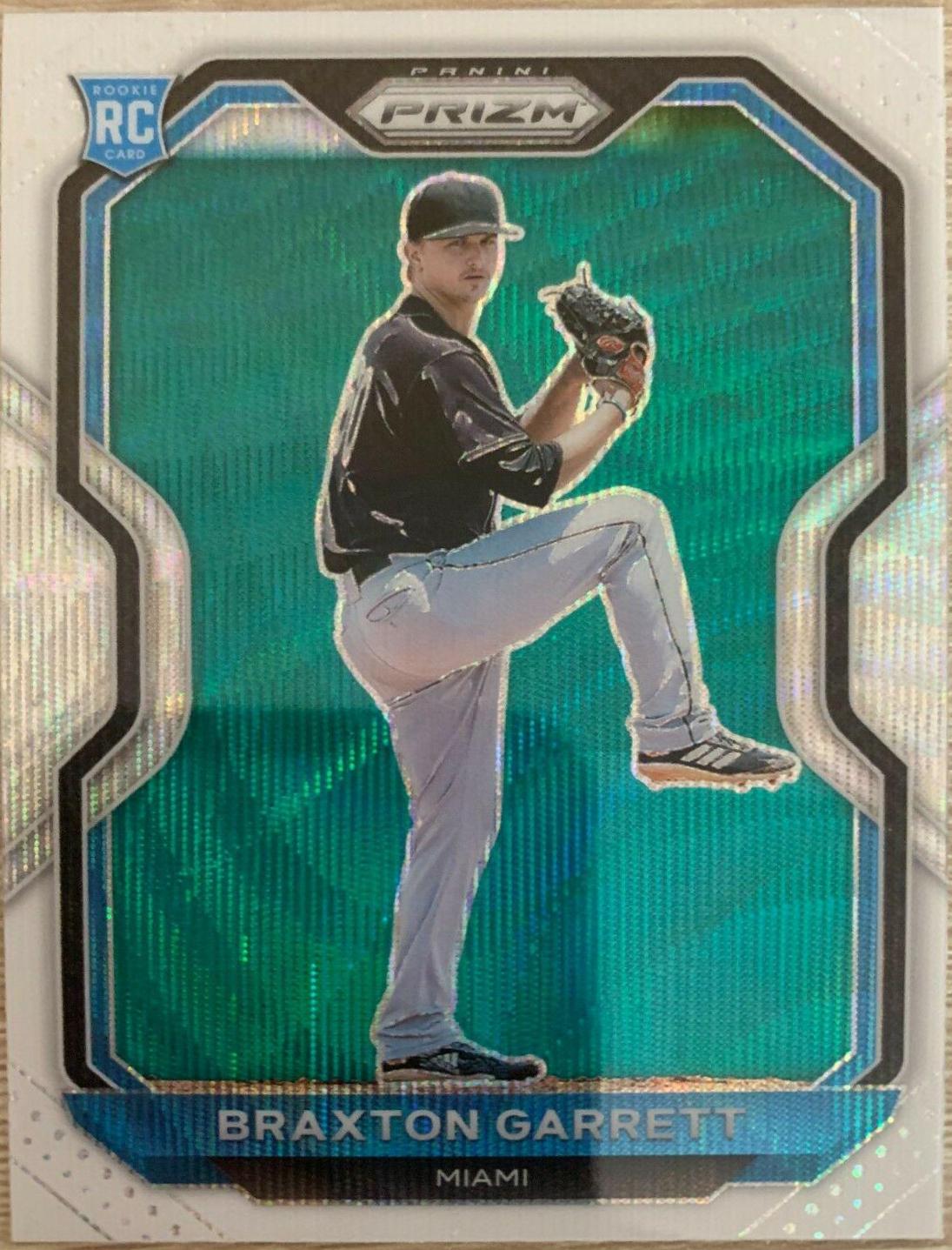 Braxton Garrett [White Wave Prizm] #121