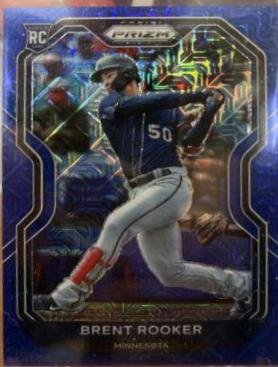 Brent Rooker [Blue Mojo Prizm] #126