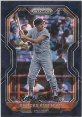 Brooks Robinson [Navy Blue Cracked Ice Prizm] #59