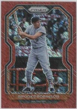 Brooks Robinson [Red Shimmer Prizm] #59
