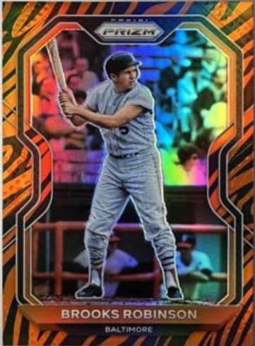 Brooks Robinson [Tiger Stripes Prizm] #59