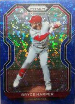 Bryce Harper [Blue Donut Circles Prizm] #187