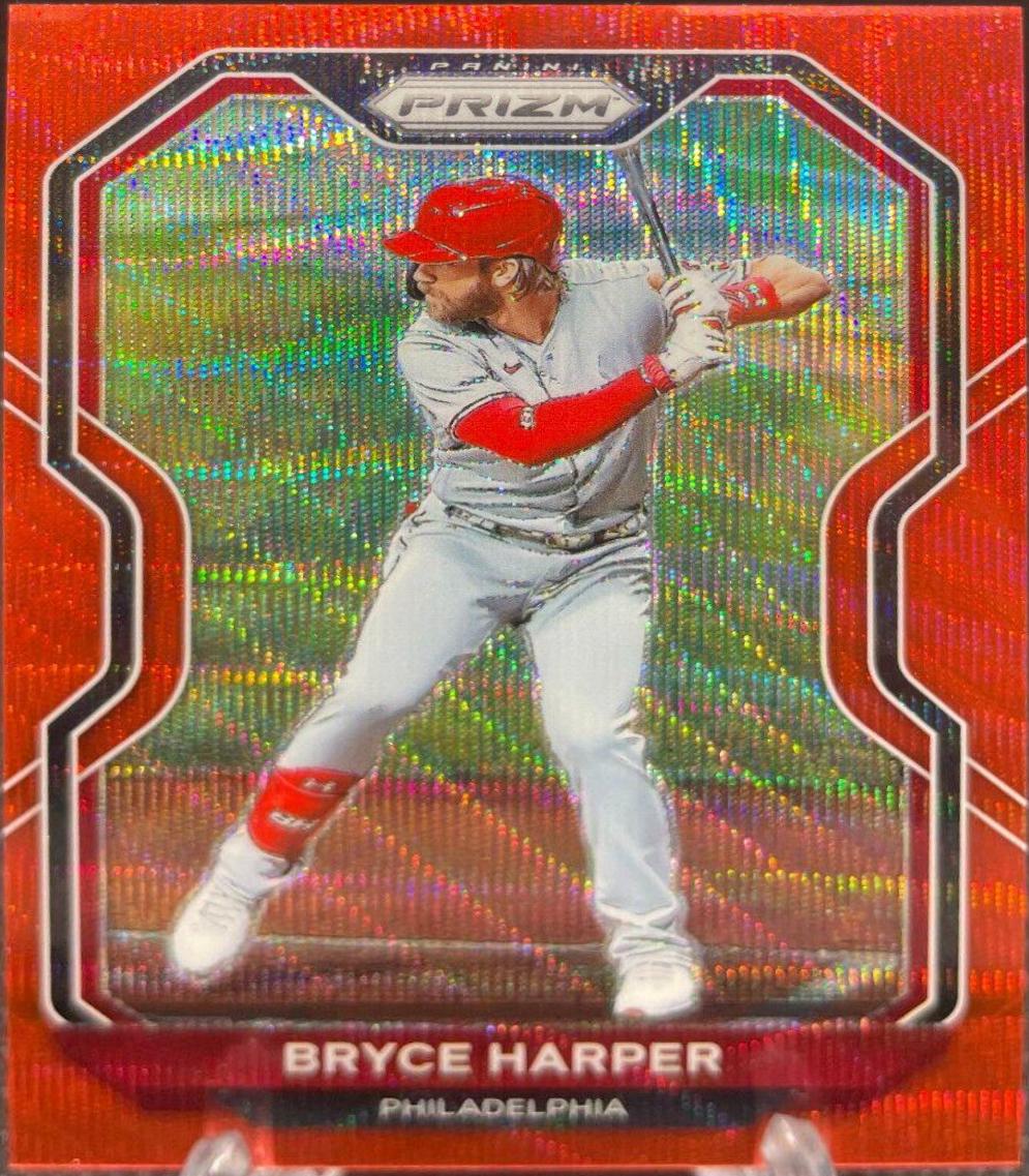 Bryce Harper [Red Wave Prizm] #187