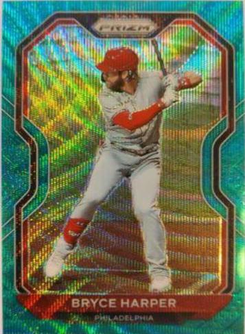 Bryce Harper [Teal Wave Prizm] #187