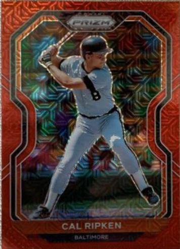 Cal Ripken [Red Shimmer Prizm] #149