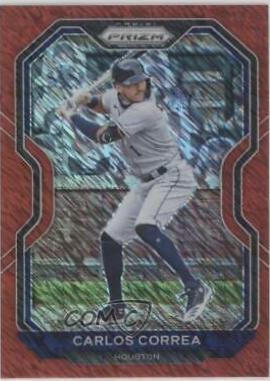 Carlos Correa [Red Shimmer Prizm] #39