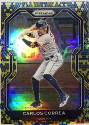 Carlos Correa [Snake Skin Prizm] #39